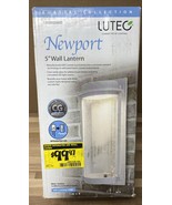 Coastal Newport White Outdoor Integrated LED Wall Lantern Sconce New  10... - $14.28