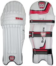 SS Men&#39;s Cricket Batting Pads, Right Hand, White - $110.29