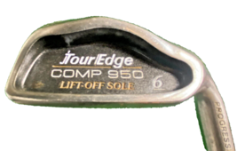 Tour Edge 6 Iron Comp 950 Lift-Off Sole 31 Degrees Men&#39;s RH Regular Graphite 38&quot; - £17.26 GBP