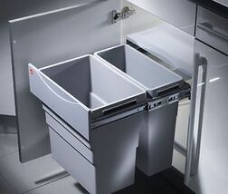 Hailo Easy Cargo 50 Double Bin Pull-Out with Practical Top Storage - $197.37