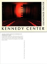 Washington D.C. Kennedy Center Performing Arts Eisenhower Theater VTG Postcard - £7.37 GBP