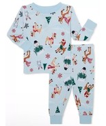 Rudolph Christmas Long Sleeve Pajama Set Sz 2T, 3T - $13.67 CAD