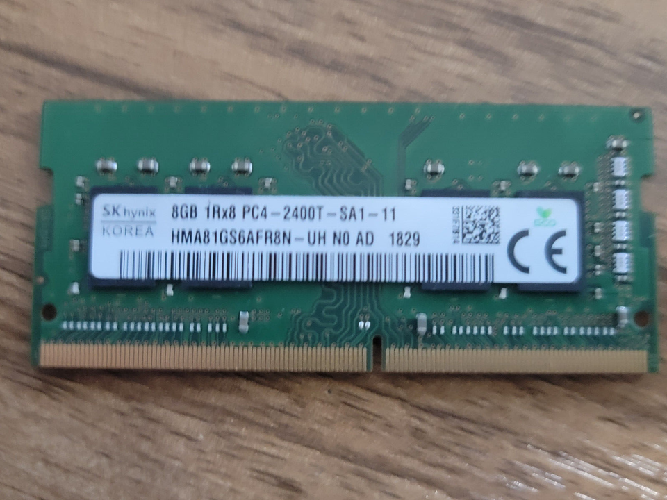 SK hynix 8GB PC4-19200T-S DDR4-2400 Memory - HMA81GS6AFR8N-UH Amem2 - $7.43