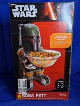 Star Wars Boba Fett Candy Bowl Holder   Large- New in Box (2015) - $93.49