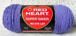 Red Heart Super Saver Medium Weight Acrylic Yarn - 1 Skein Lavender #358 - £7.17 GBP