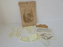 Chrysnbon M-530 Arrowback Rocker Wood Kit White Dollhouse Miniatures L165 - £3.50 GBP