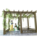 1:6 Chinese Grape Trellis Only for 1/6 Scale Doll/ Art / Decoration - $7.03+