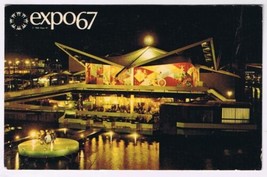 Postcard Expo 67 Montreal Quebec Pavilion Of Trinidad Tobago &amp; Grenada - £1.70 GBP
