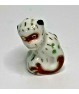 Vintage Chinese Hand Painted Zodiac Animal Shaped Thimble Porcelain Monk... - £10.38 GBP
