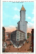 Visit the 42-story L.C. Smith Building New York City New York Postcard - £6.84 GBP