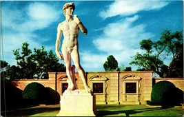 Statue Of David Forest Lawn Memorial Park Glendale CA UNP Chrome Postcard B3 - £2.33 GBP