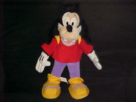 14" Max Goofy Son Plush Doll By Walt Disney Company Extremely Rare Version  - £195.53 GBP