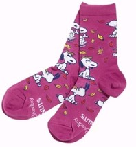 NWT Vera BradleyPeanuts Crew Socks in Fall for Snoopy Size 5-10  - £23.60 GBP