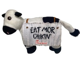 Chick Fil A 2017 5 inch Cow Toy Eat Mor Chikin More Chicken Plush - £4.44 GBP