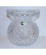 EXQUISITE LARGE WATERFORD CRYSTAL BEAUTIFULLY CUT &amp; SHAPED 9&quot; VASE ~9 PO... - £189.47 GBP