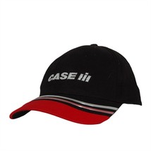 International Harvester Case Farm Hat 5 Panel Adjustable Ball Cap Black ... - $14.24