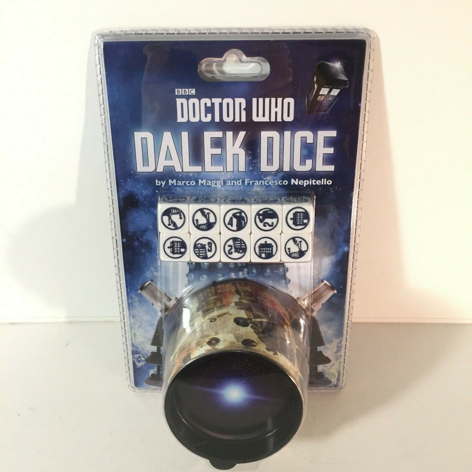 Primary image for Doctor Who Dalek Dice Game  BBC New In Package Easy To Learn Family Fun Night