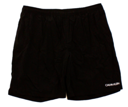 Calvin Klein Black Stretch Swim Shorts Trunks Lined Quick Dry UPF 40+  Men&#39;s  XL - £47.46 GBP