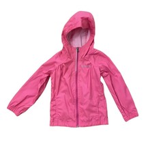Columbia Pink Full Zip Windbreaker Hooded Jacket Girls Size XXS - £11.85 GBP