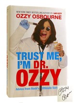 Ozzy Osbourne Trust Me, I&#39;m Dr. Ozzy Signed 1st Edition 1st Printing - £732.44 GBP