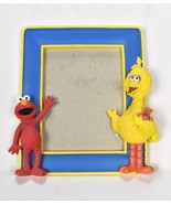 Sesame Street Big Bird &amp; Elmo Picture Frame  10x9 RARE Sesame Workshop - $81.49 CAD