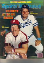 April 13, 1981 Sports Illustrated George Brett Mike Schmidt Issue - £3.95 GBP