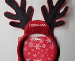 Arkansas Razorbacks Team Headband Christmas Antlers - £10.31 GBP