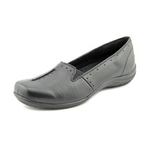 Easy Street Womens 11 M Black Faux Leather Purpose Slip On Flat Shoes NI... - $29.39