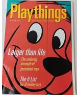 Playthings Magazine Oct 2001 Great toy references and advertising.  11x9&quot; - $40.00