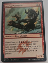 MTG Magic The Gathering Card Atarka Pummeler Creature Ogre Warrior Red D... - $4.80