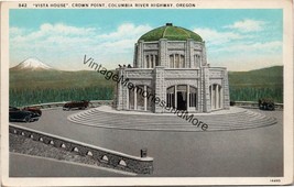 Vista House Crown Point Columbia River Highway Oregon Postcard PC337 - £3.98 GBP