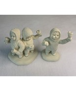 Dept 56 Snowbabies &quot;LET&#39;S ALL CHIME IN&quot; 68454 1993-1995 Figurine With Box - $23.50
