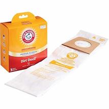 Arm &amp; Hammer 62597GQ-HQ Electrolux Dirt Devil U Vacuum Bag - Pack of 3 - £15.56 GBP