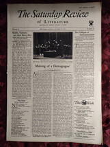 SATURDAY REVIEW October 28 1933 Matthew Josephson Ernest Hemingway Eugene O&#39;Neil - £14.45 GBP