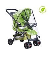 Baby Stroller Rain Cover Wind Universal Rain Canopy Raincoat For Pram Pu... - $37.48