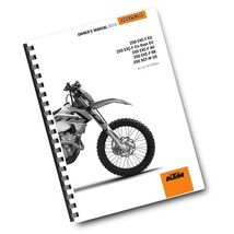 KTM 2016 -250 EXC-F SIX DAYS XCF-W - OWNERS MANUAL USER GUIDE - $477.97 MXN