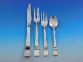 Diadem by Reed and Barton Sterling Silver Flatware Set for 6 Service 24 pieces  - £1,135.41 GBP