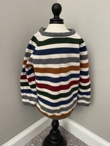 H&amp;M Boys Striped 100% Cotton Pullover Sweater Size US 18 Months - £6.32 GBP