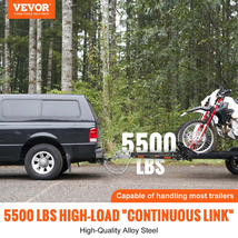 VEVOR Tow Bar, 5500 lbs Towing Capacity with Chains, Powder-Coating Allo... - $79.15