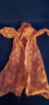 Ideal Velvet Cute Polka Dots Pink Doll Dress Raincoat  - $20.00