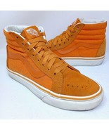 Vans Sk8 Hi Orange High Top Lace Skate Shoes - US Size Women&#39;s 6.5 / Men... - $475.03 MXN
