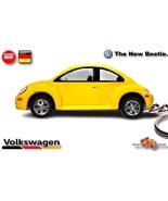   RARE KEYCHAIN YELLOW VW NEW BEETLE GREAT GIFT  MATCHBOX SIZE - $55.98