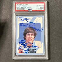 1989-90 Collegiate Collection #44 Bobby Jones Signed Card AUTO PSA Slabbed North - £48.10 GBP