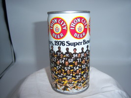 KN - 1976 Iron City Pittsburgh Brewing Co Steelers Football 12 oz EMPTY ... - $95.18 MXN