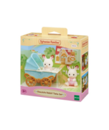 Sylvanian Families Chocolate Rabbit Twins Set 5432 Figure Toy - £33.74 GBP