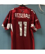 Larry Fitzgerald #11 Arizona Cardinals Jersey Size 54 NFL authentic Reebok - $2,273.87 MXN