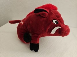 Arkansas Razorbacks Big Red Hog Plush Stuffed Animal Team Mascot - £19.76 GBP