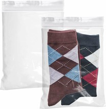 100 Zip Lock Bags, Clear 7 x 9 Ultra Thick Seal Top Bags Thickness 2 mil - $19.94