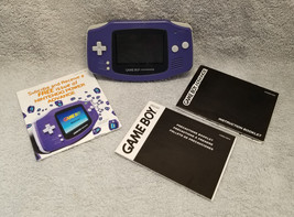 Nintendo Game Boy Advance GBA Handheld System - Indigo - Complete CIB - ... - £119.86 GBP