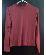 No Boundaries Mock Turtleneck Long Sleeve Ribbed Shirt Size L (12-14) - $133.41 MXN